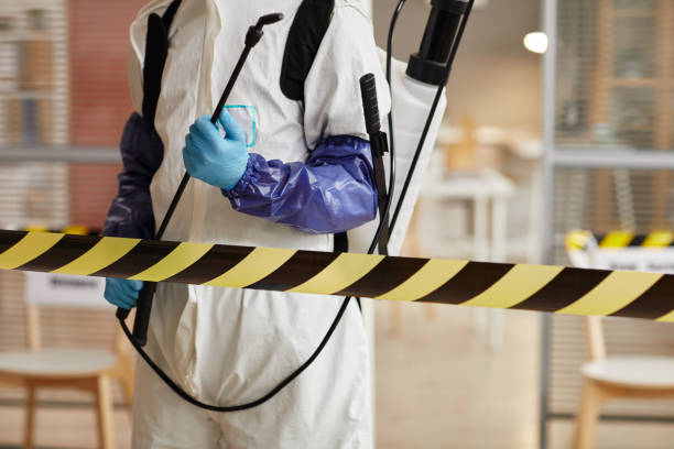 Professional Trauma Scene Cleanup technician working in Larkspur, CO